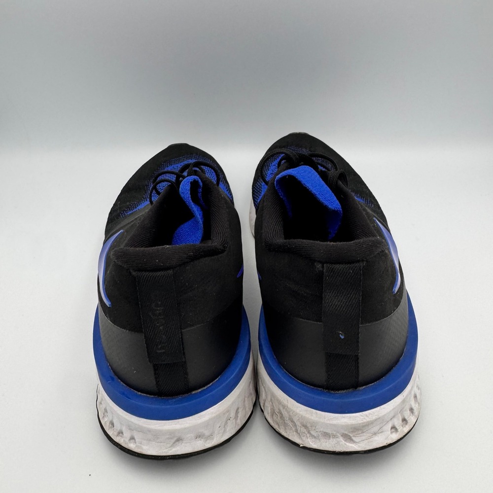 Nike Odyssey React Running Shoes Black Blue Men's 10 Athletic Sneakers - Picture 5 of 8